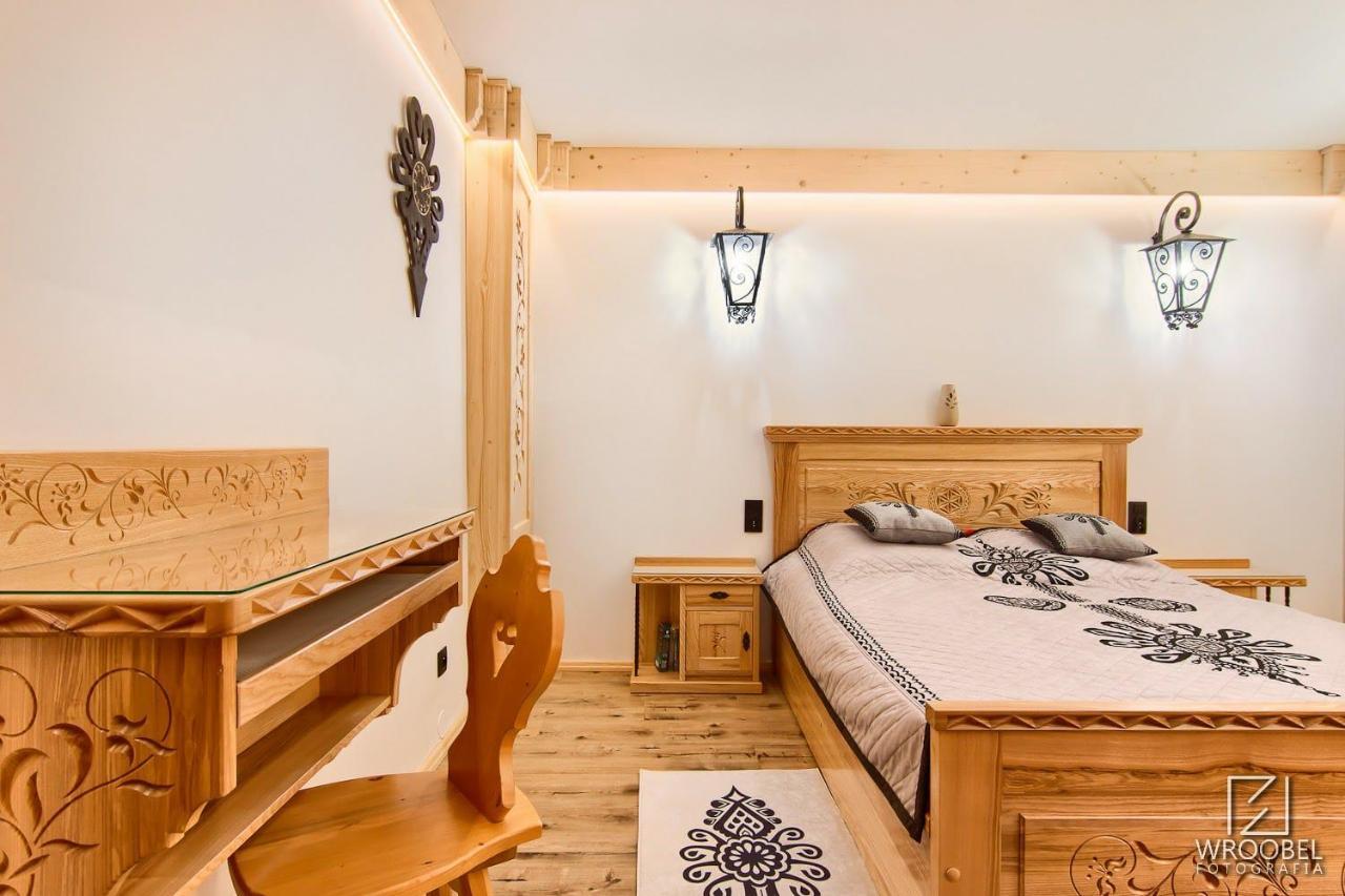 Apartament Zakopane Utrzymany W Stylu Goralskiej Chaty ภายนอก รูปภาพ