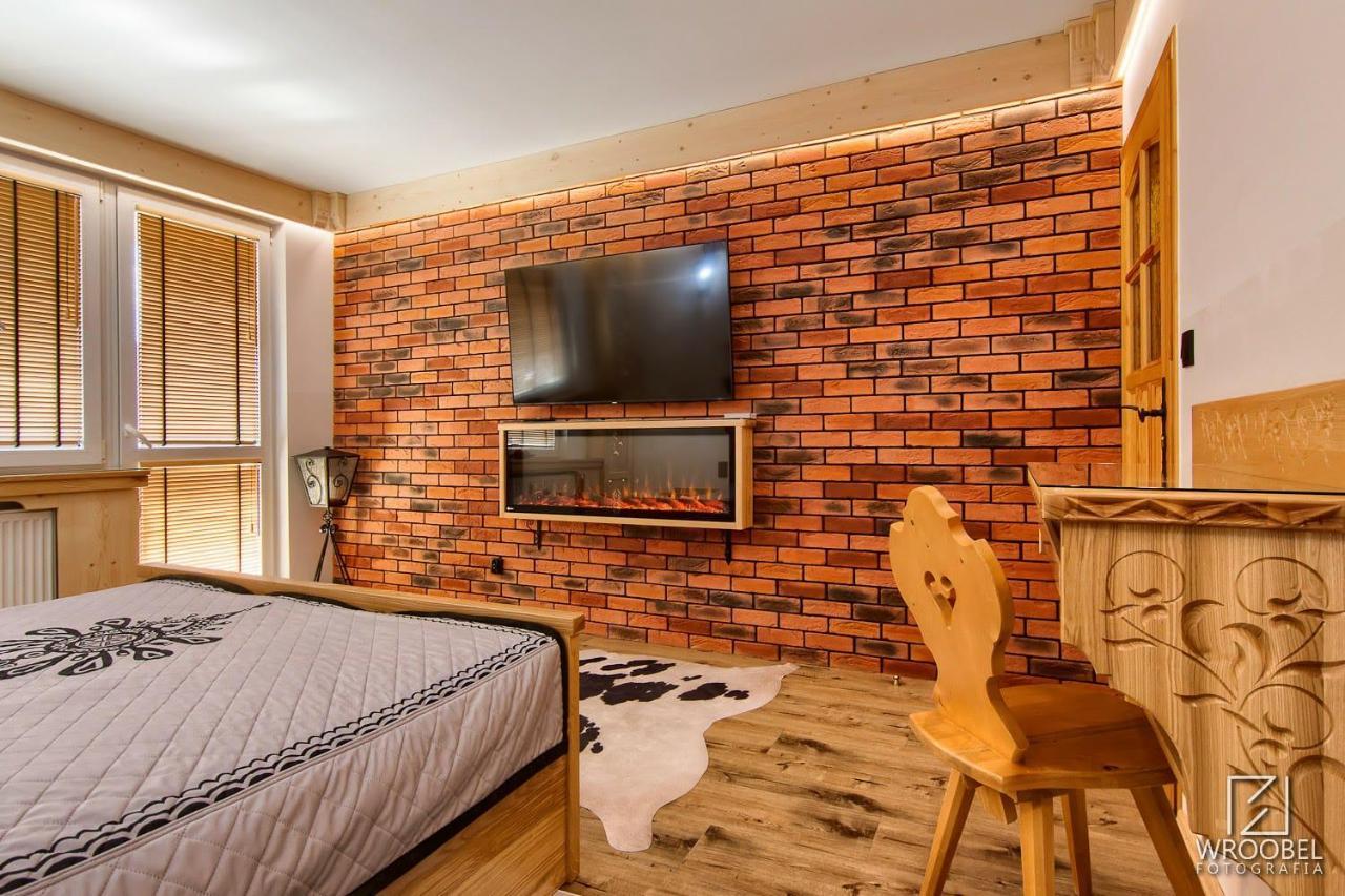 Apartament Zakopane Utrzymany W Stylu Goralskiej Chaty ภายนอก รูปภาพ